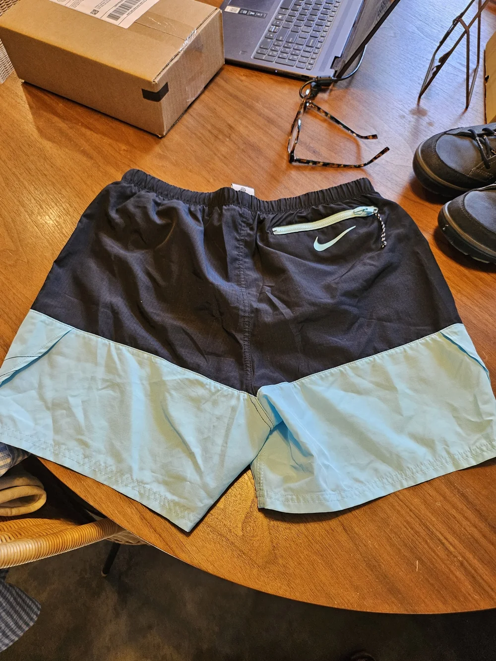 Nike Black Turquoise Men's Split 10